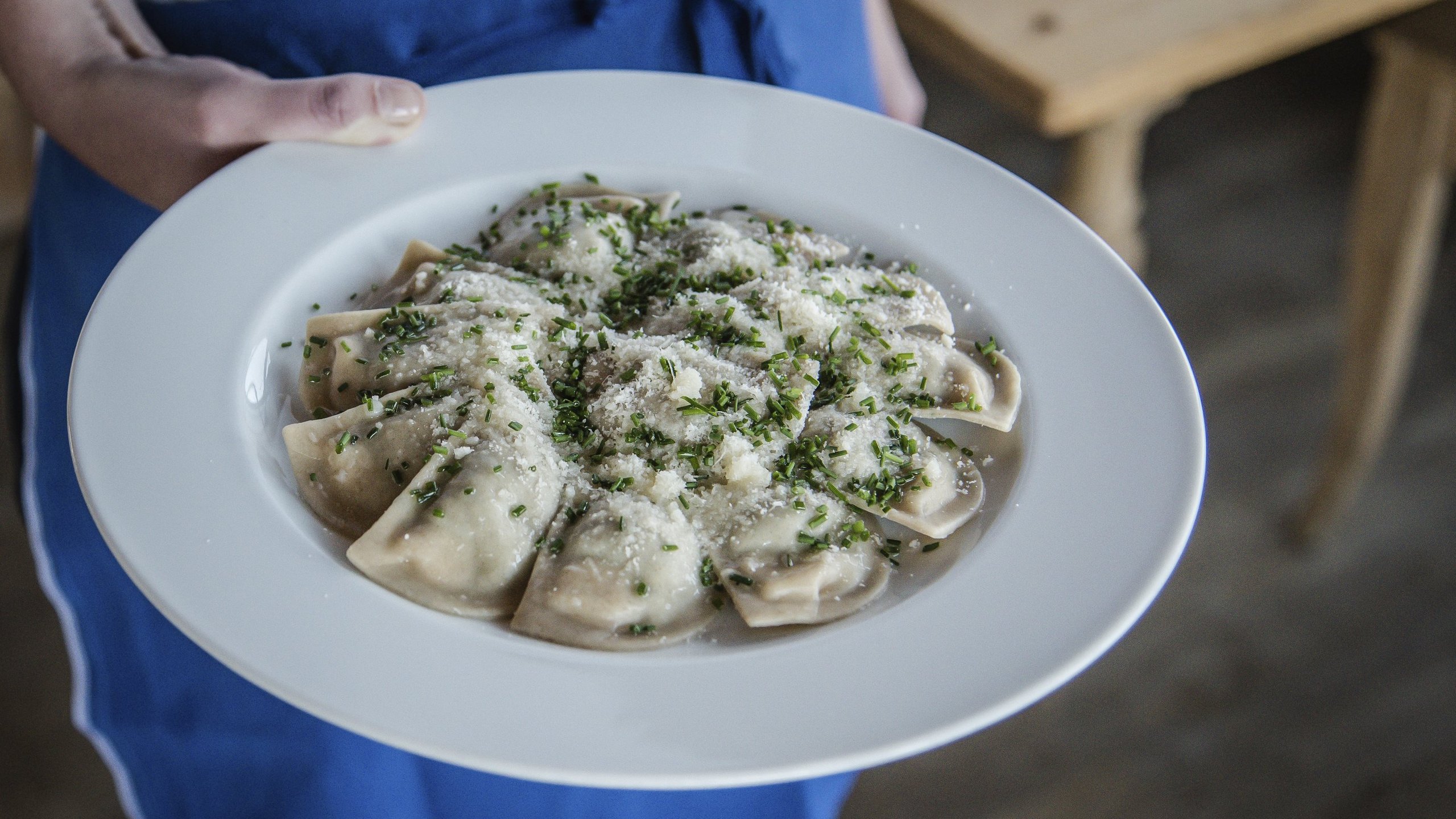 Südtiroler Schlutzkrapfen