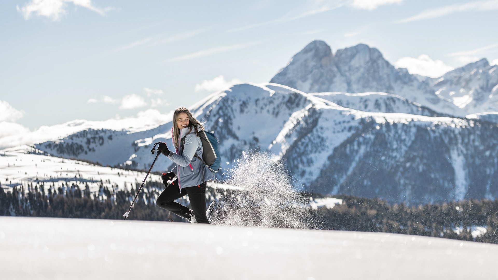Schritt für Schritt, in Frau Holles weißem Schnee